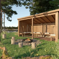 BÅLHYTTE 9,5 M²|Plus New