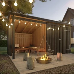 BÅLHYTTE 9,5 M²|Plus