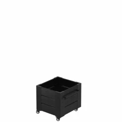BLOMSTERKASSE SORT 70 X 50 X 120 CM|Plus Hot