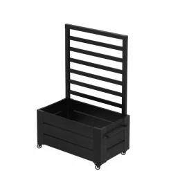 BLOMSTERKASSE SORT 130 X 50 X 87 CM|Plus Clearance