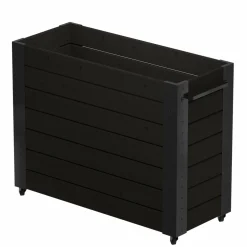 BLOMSTERKASSE SORT 95 X 50 X 120 CM|Plus Hot
