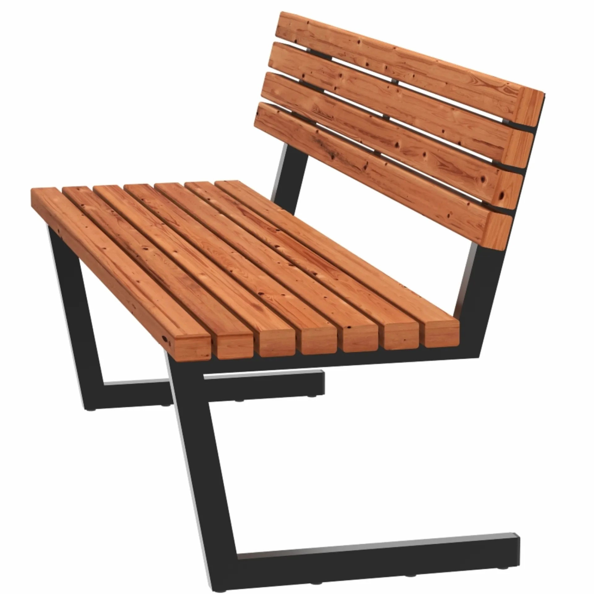 BÆNK GYLDENBRUN 150 CM|Plus New