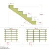 6 TRIN TERRASSETRAPPE 1200 X 1050 MM|Plus Clearance
