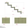 5 TRIN TERRASSETRAPPE 1800 X 880 MM|Plus Hot