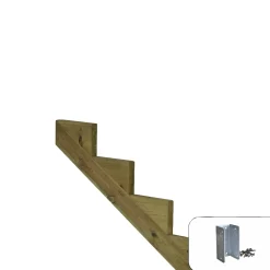 3 TRIN TRAPPEVANGE 42 X 390 MM|Plus