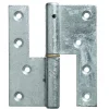 VINDUES- OG DØRHÆNGSEL 123X45 MM VENSTRE VARMFORZINKET 1 STK|PN beslag