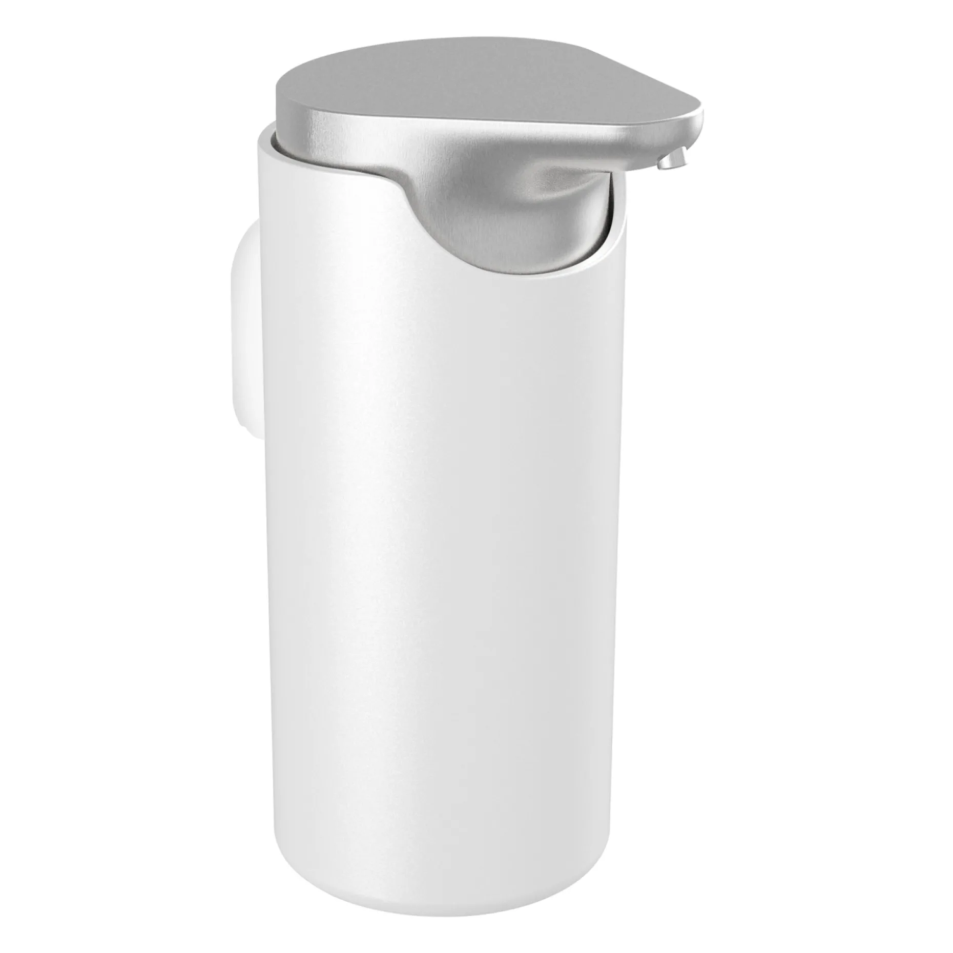 PRESSALIT STYLE SÆBEDISPENSER BØRSTET STÅL/HVID