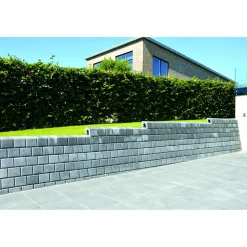 ROYAL STØTTEMUR 18.80 X 30 X 25 CM GRÅ|RBR New