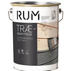 SUPERDÆK TRÆBESKYTTELSE DÆKKENDE 5 L KULSORT|Rum Sale