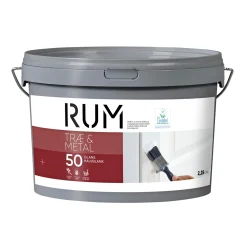 50 TRÆ- OG METALMALING 2,25 L HVID|Rum Best