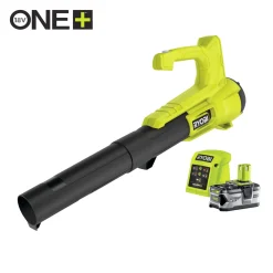 LØVBLÆSER 18V MED BATTERI OG LADER|Ryobi Hot