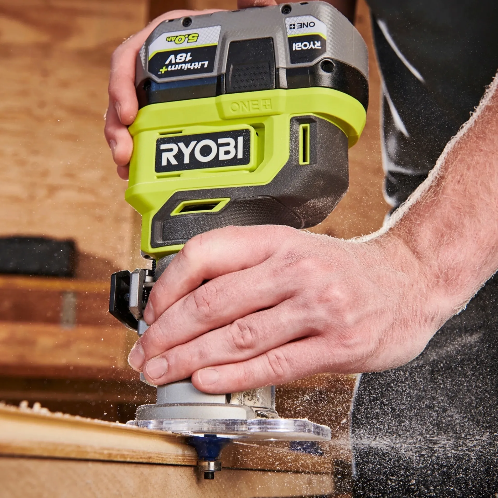 RTR18-0 OVERFRÆSER AKKU|Ryobi Discount