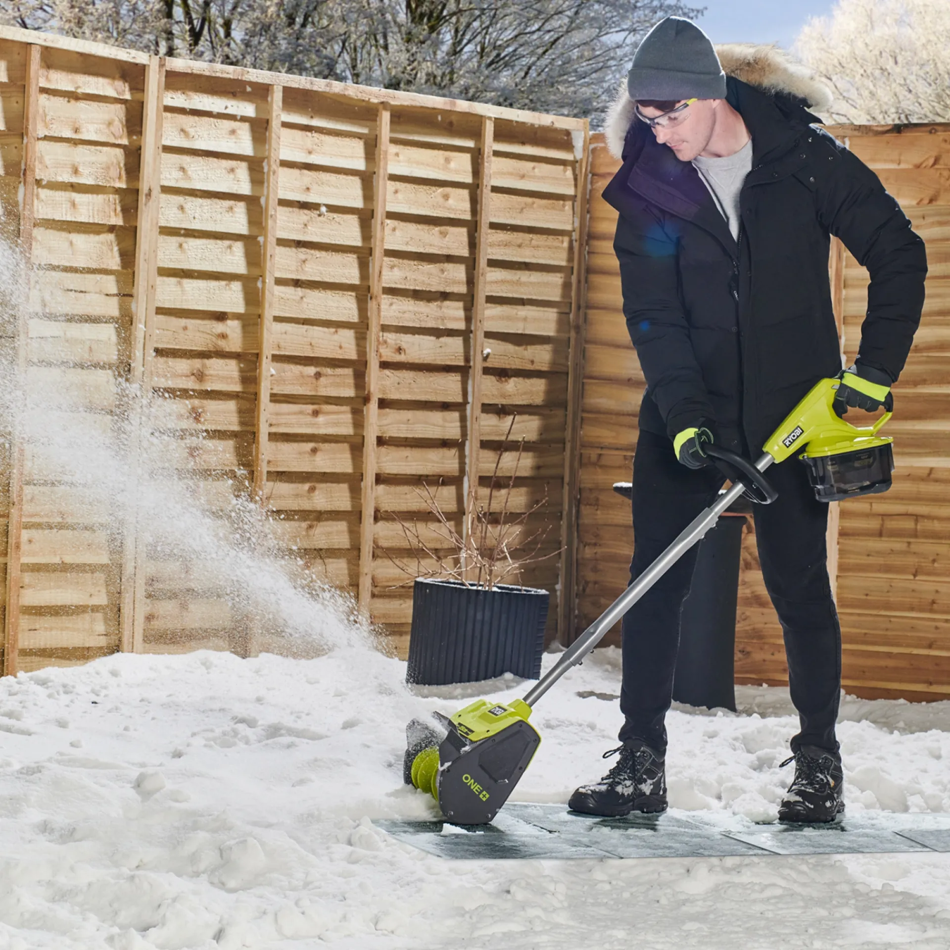 SNESLYNGE AKKU 25 CM UDEN BATTERI OG LADER|Ryobi Outlet