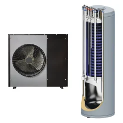 BLOKHUS 7KW MED COMBITANK L/V VARMEPUMPE|Scantherm Sale