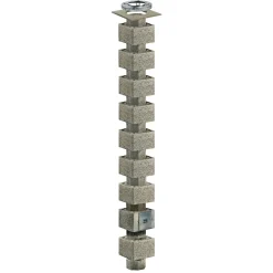 DOBBELTMODUL SKORSTEN 450 X 44 X 44 CM Ø160 MM|Schiedel Isokern Clearance