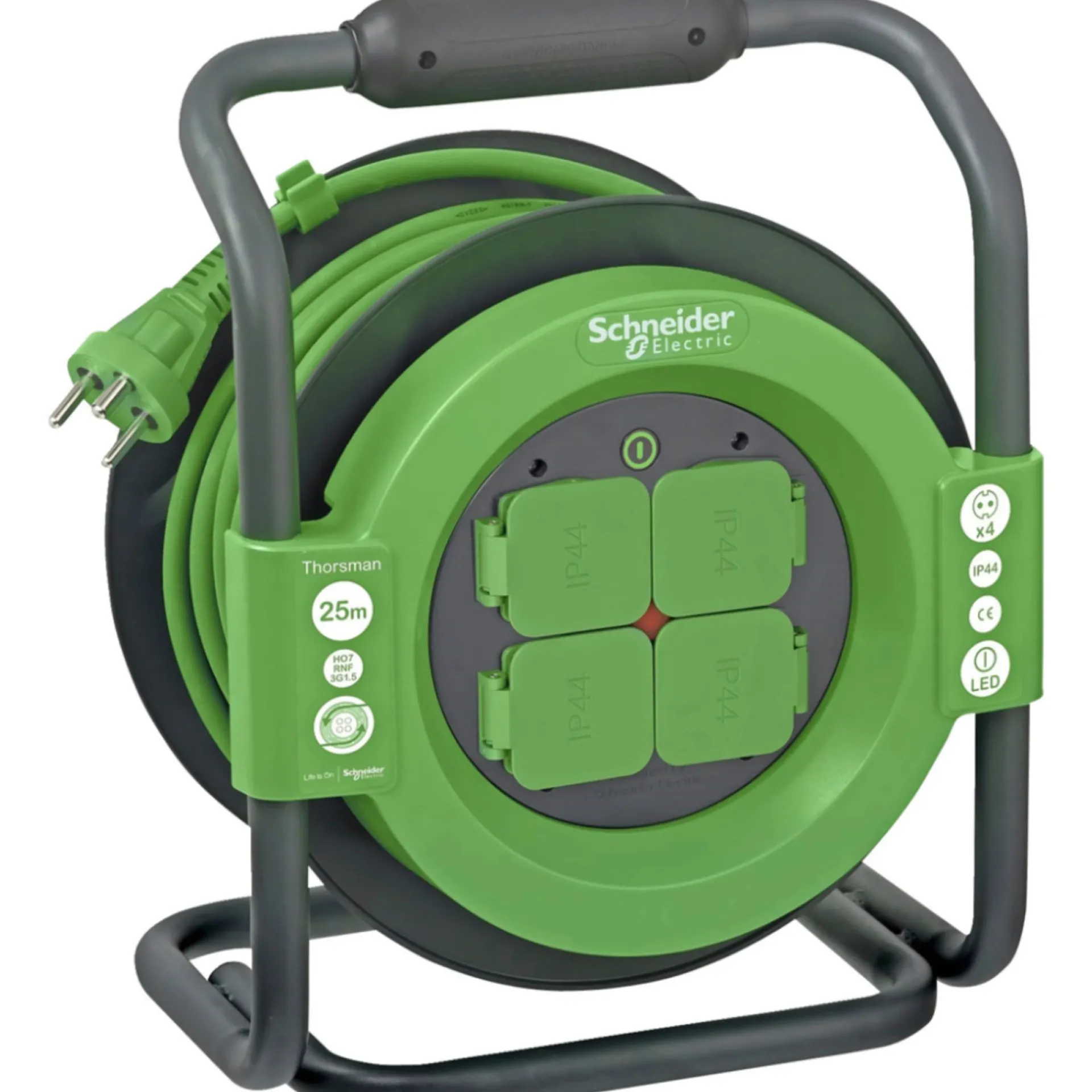 THORSMAN H07RNF KABELTROMLE M/JORD 25 M|Schneider Electric Clearance