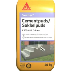 SKALFLEX CEMENTPUDS GRÅ 20 KG|Sika Discount