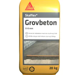 SKALFLEX GROVBETON 20 KG 0-8 MM|Sika Discount