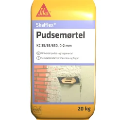 SKALFLEX PUDSEMØRTEL GRÅ 20 KG|Sika