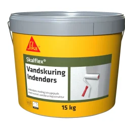 SKALFLEX VANDSKURING INDENDØRS VANDSKURINGSMØRTEL 15 KG HVID|Sika Outlet