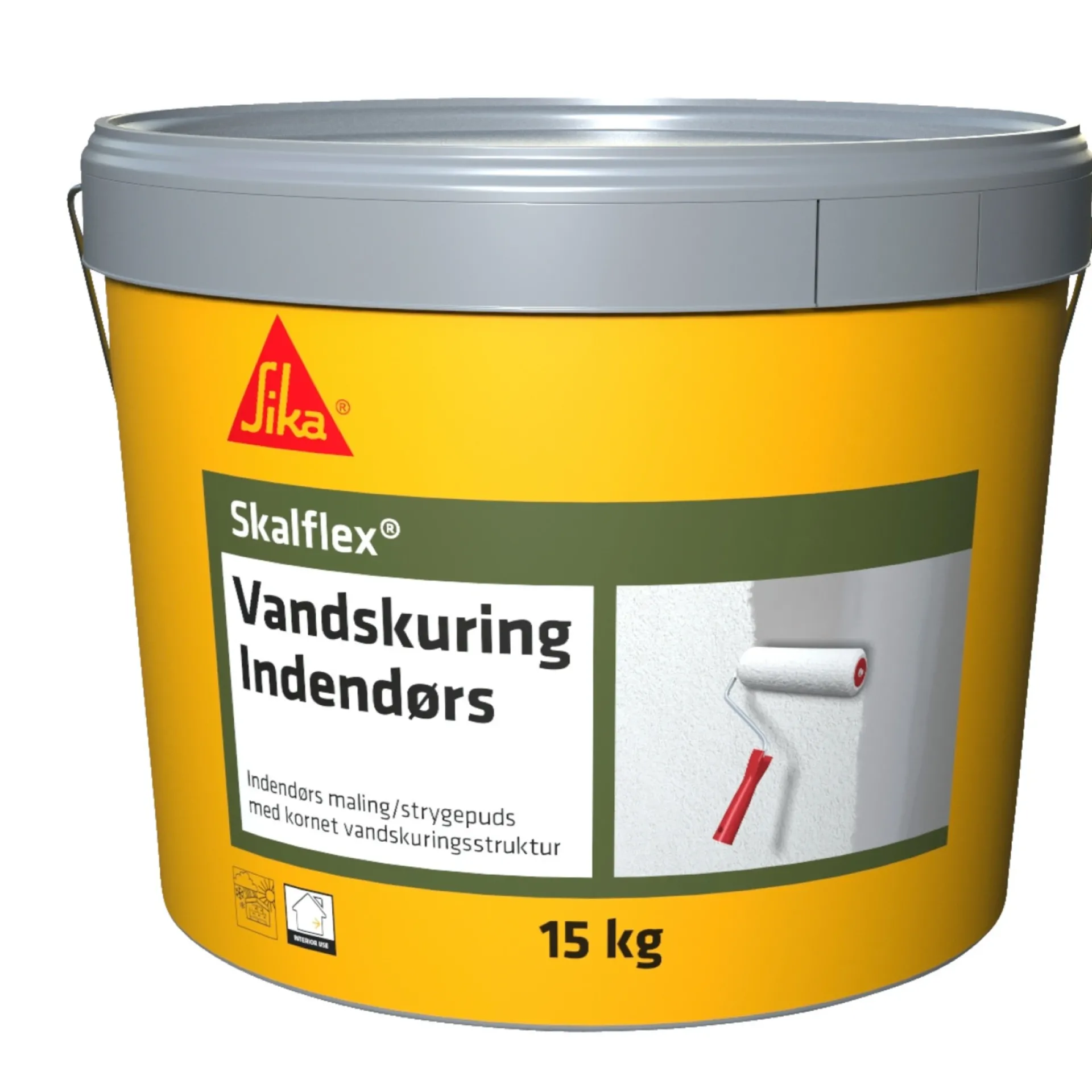 SKALFLEX VANDSKURING INDENDØRS VANDSKURINGSMØRTEL 15 KG HVID|Sika Outlet