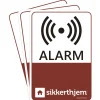 3-PAK ALARMMÆRKATER|SikkertHjem Discount