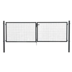 PANELHEGN 3.00 X 1.03 M LÅGE GRÅ GALV. STÅL|Superroof
