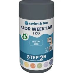 1729 KLOR TABLETTER|Swim&Fun Hot
