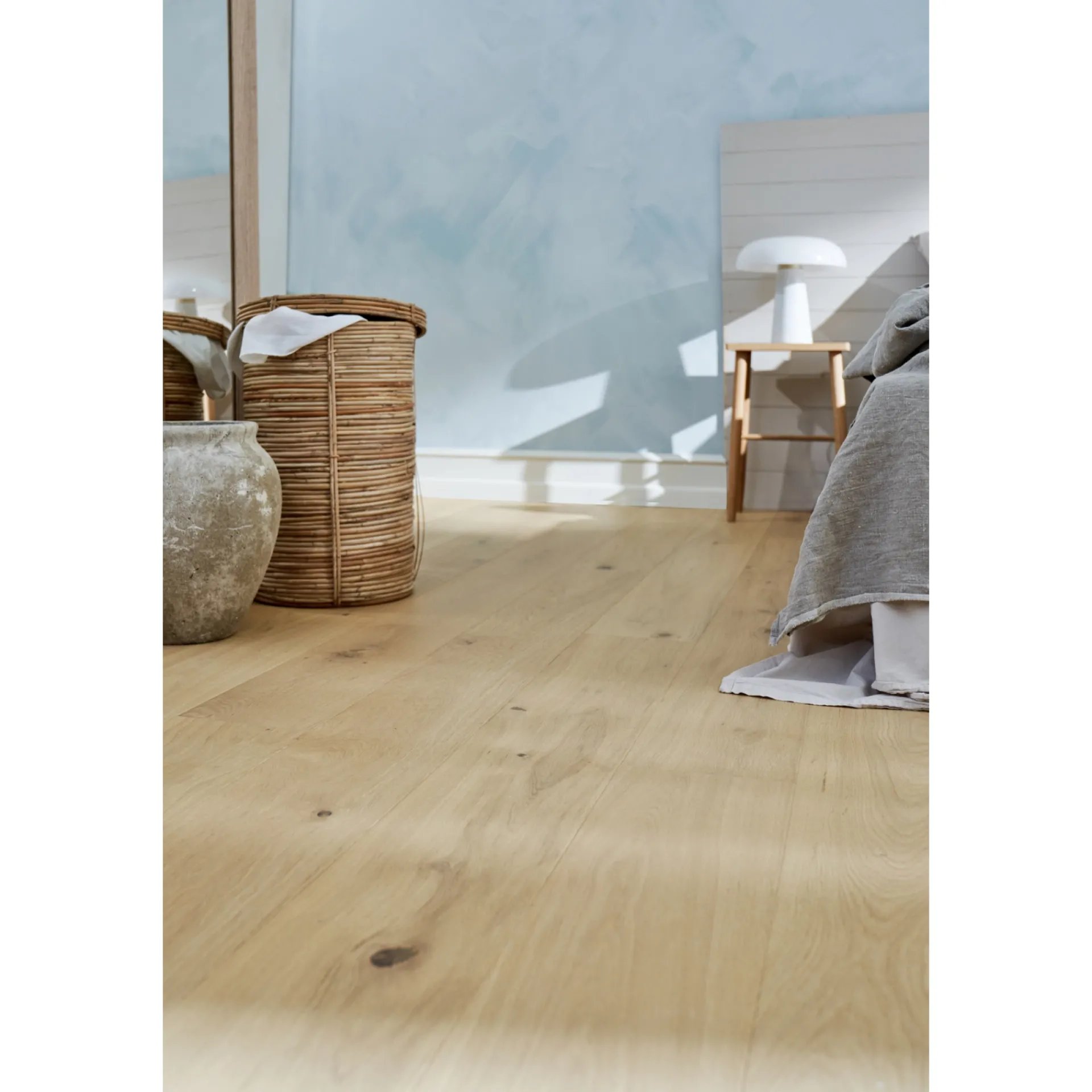 SLOTSPLANK PARKETGULV EG ULTRAMAT LAK HVID|Timberman Outlet