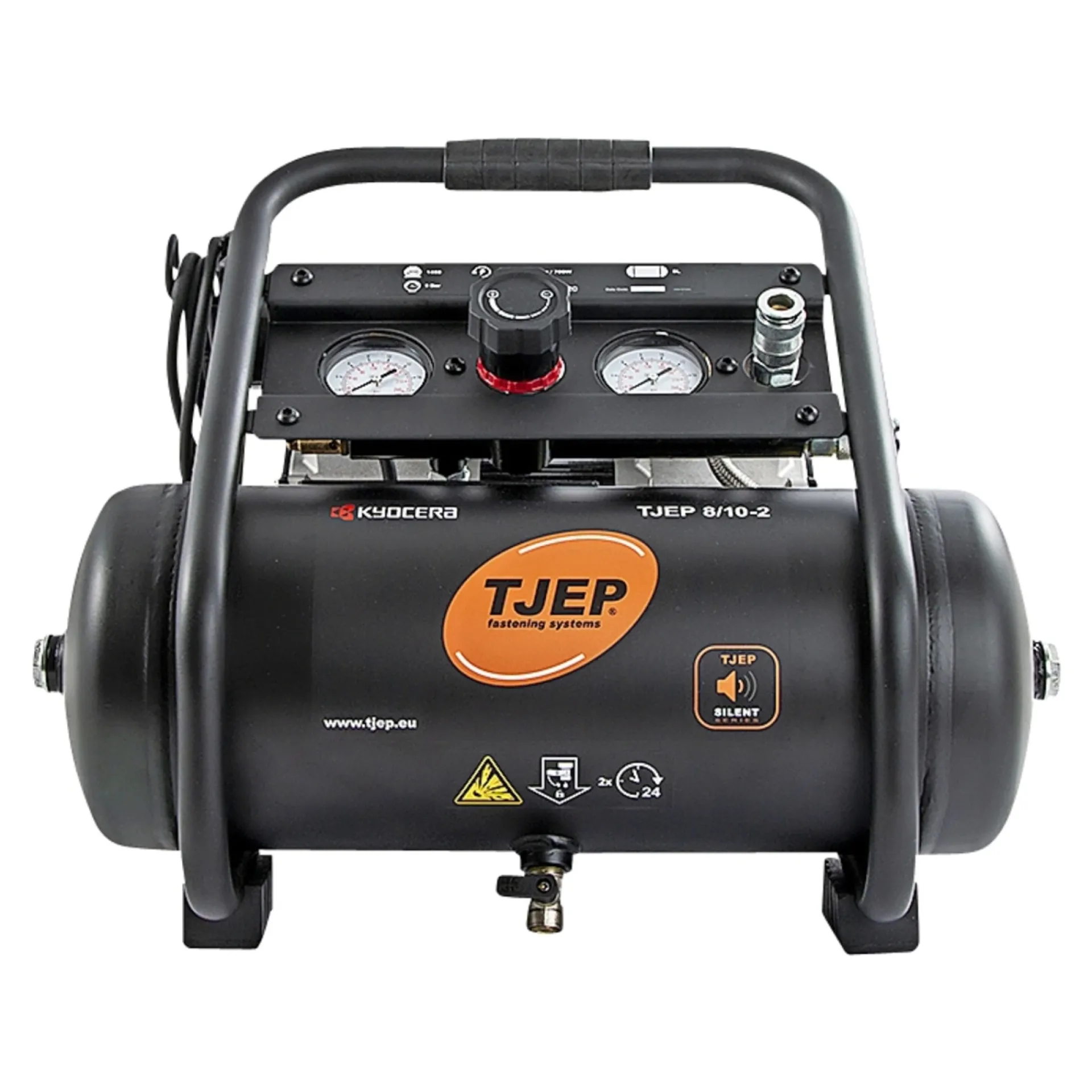 8/10-2 SILENT KOMPRESSOR 9 BAR 8 L|Tjep Outlet