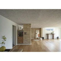 LINE AKUSTIKPLADE 35 X 600 X 1200 MM ULTRAFIN HVID|Troldtekt