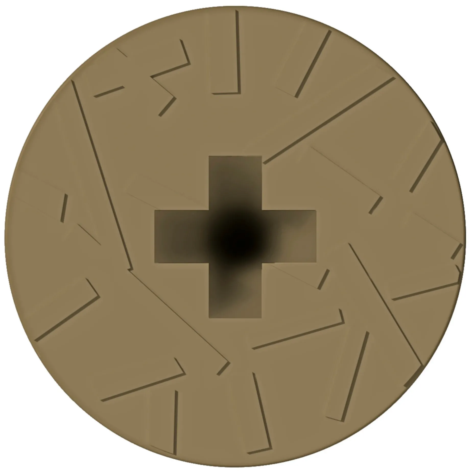 TROLDTEKT STRUKTURSKRUE GRÅ 4,2X55 MM