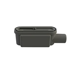 1411.0075 UDLØBSHUS 75 MM VANDRET|Unidrain New