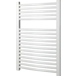 BUET HÅNDKLÆDETØRRER, CENTRAL- OG FJERNVARME HVID 50 X 80 CM|VVS Trading Online