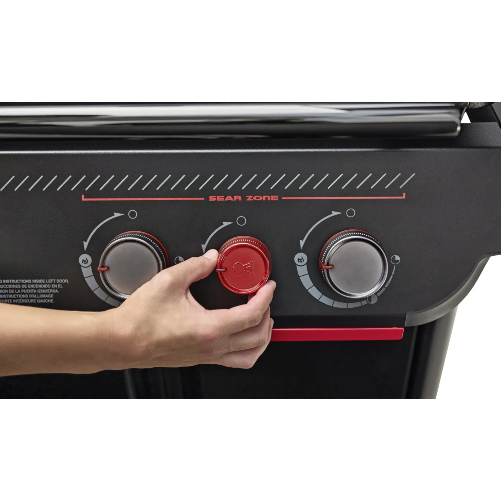 GENESIS E-330R STEALTH GASGRILL MAT SORT|Weber Clearance