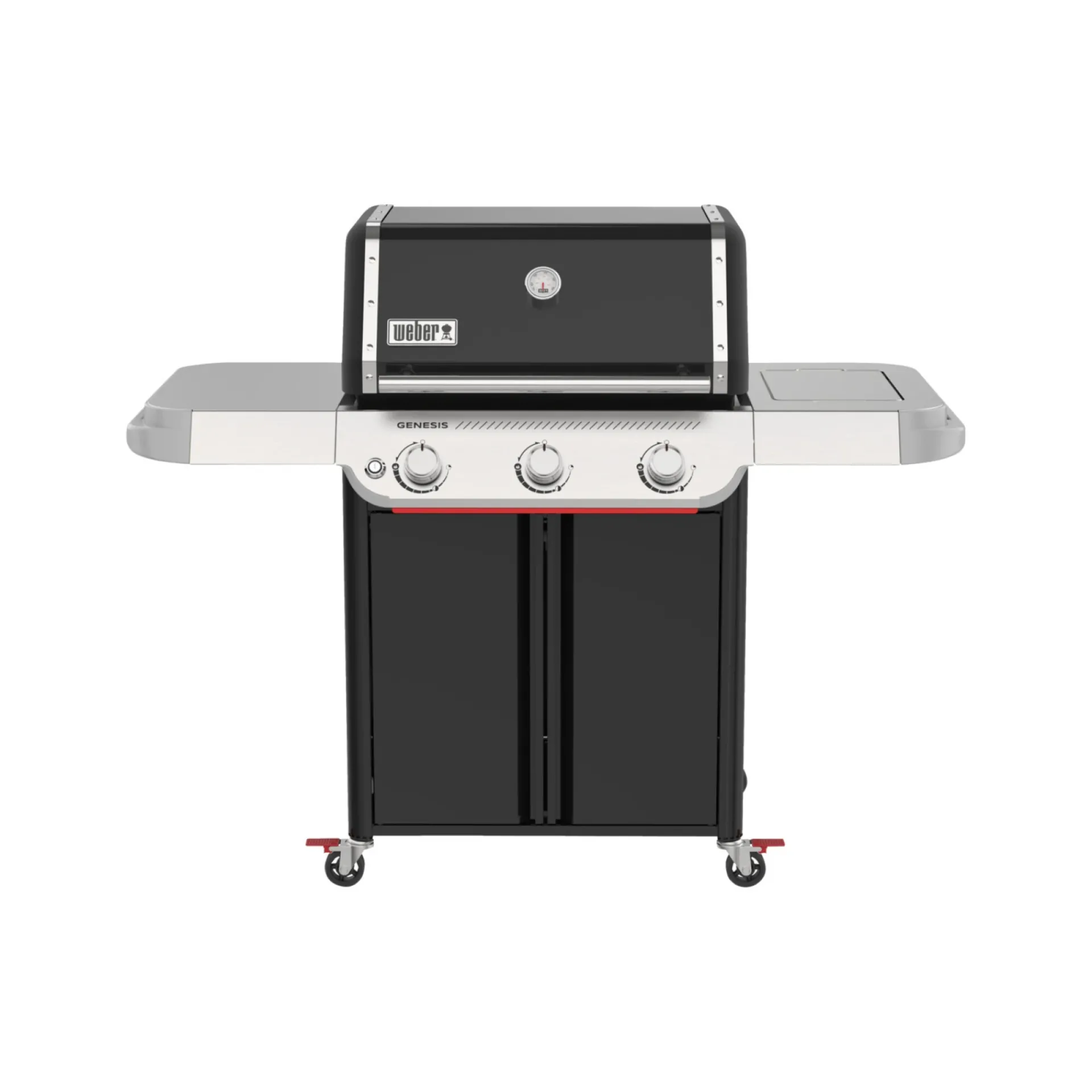 GENESIS E-315W GASGRILL SORT|Weber Outlet