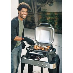 PULSE 2000 - MED STATIV ELGRILL SORT|Weber Outlet