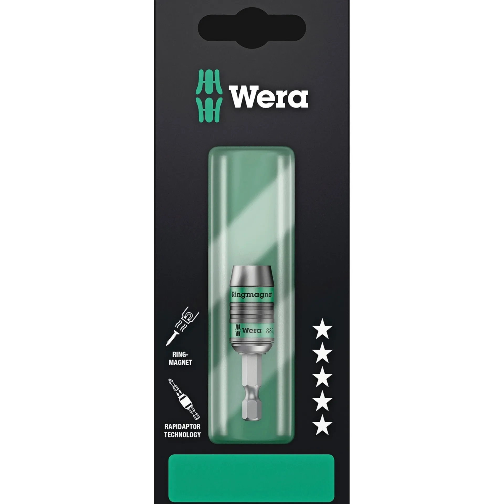 887/4 BITSHOLDER 1/4"X57 MM 1 STK|Wera Online