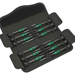 KRAFTFORM KOMPAKT MICRO SKRUETRÆKKERSÆT 12 DELE|Wera New