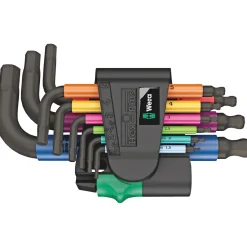 950/9 MULTICOLOUR 2 STIFTNØGLESÆT 1,5-10 MM 9 DELE|Wera Online