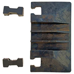 WKB3 T/3 KANALER KABELBRO - ENDESTYKKE 33X33 MM|Wexim Outlet