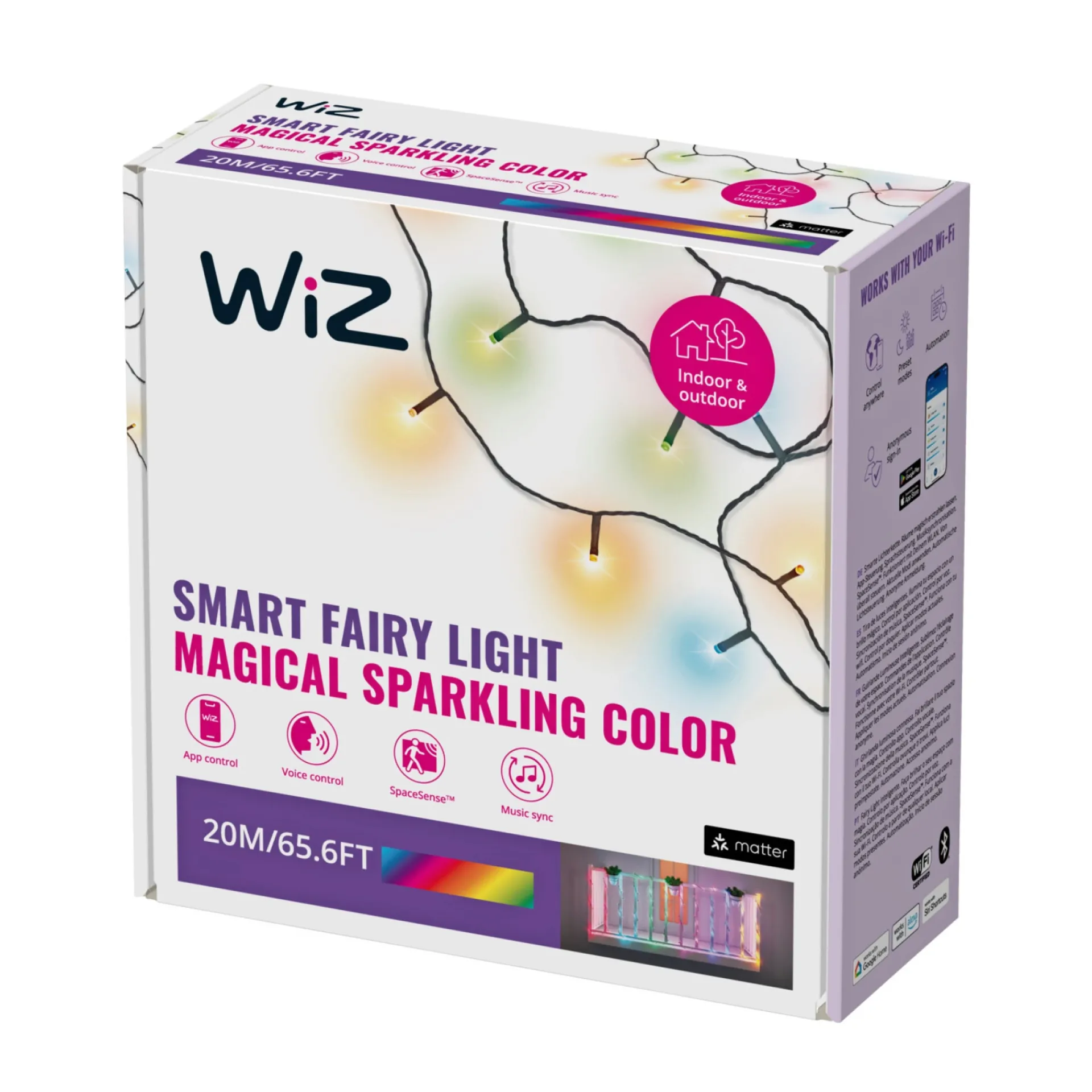 FAIRY LIGHT SMART LYSKÆDE|WIZ Clearance