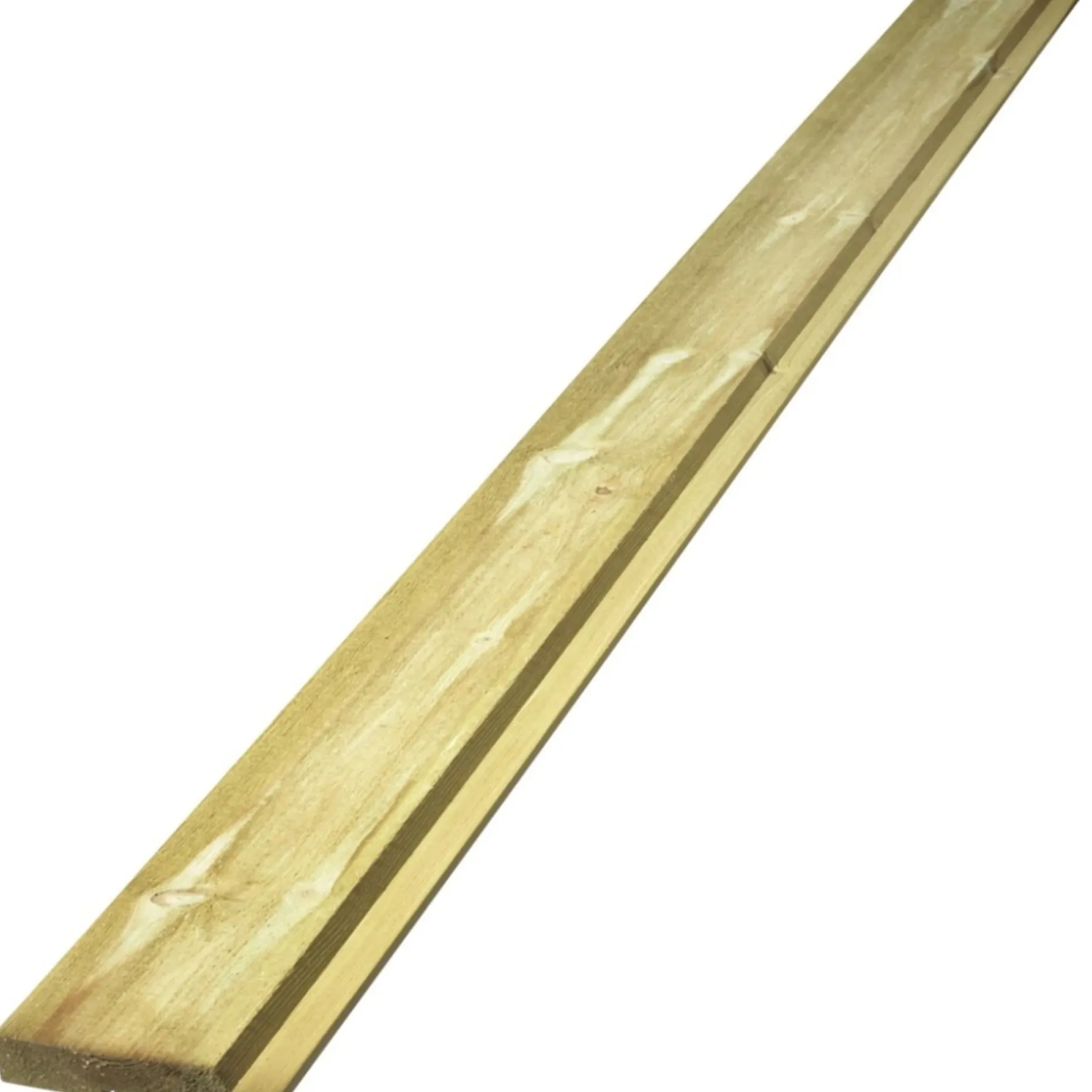 XL-BYG RU STERNBRÆT UNDER TRYKIMPRÆGNERET 25 X 125 X 4200 MM